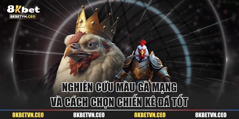 Nghiên Cứu Màu Gà Mạng Và Cách Chọn Chiến Kê Đá Tốt
